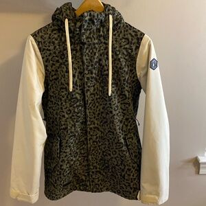COPY - Volcom Leopard Print Ski or Board Jacket